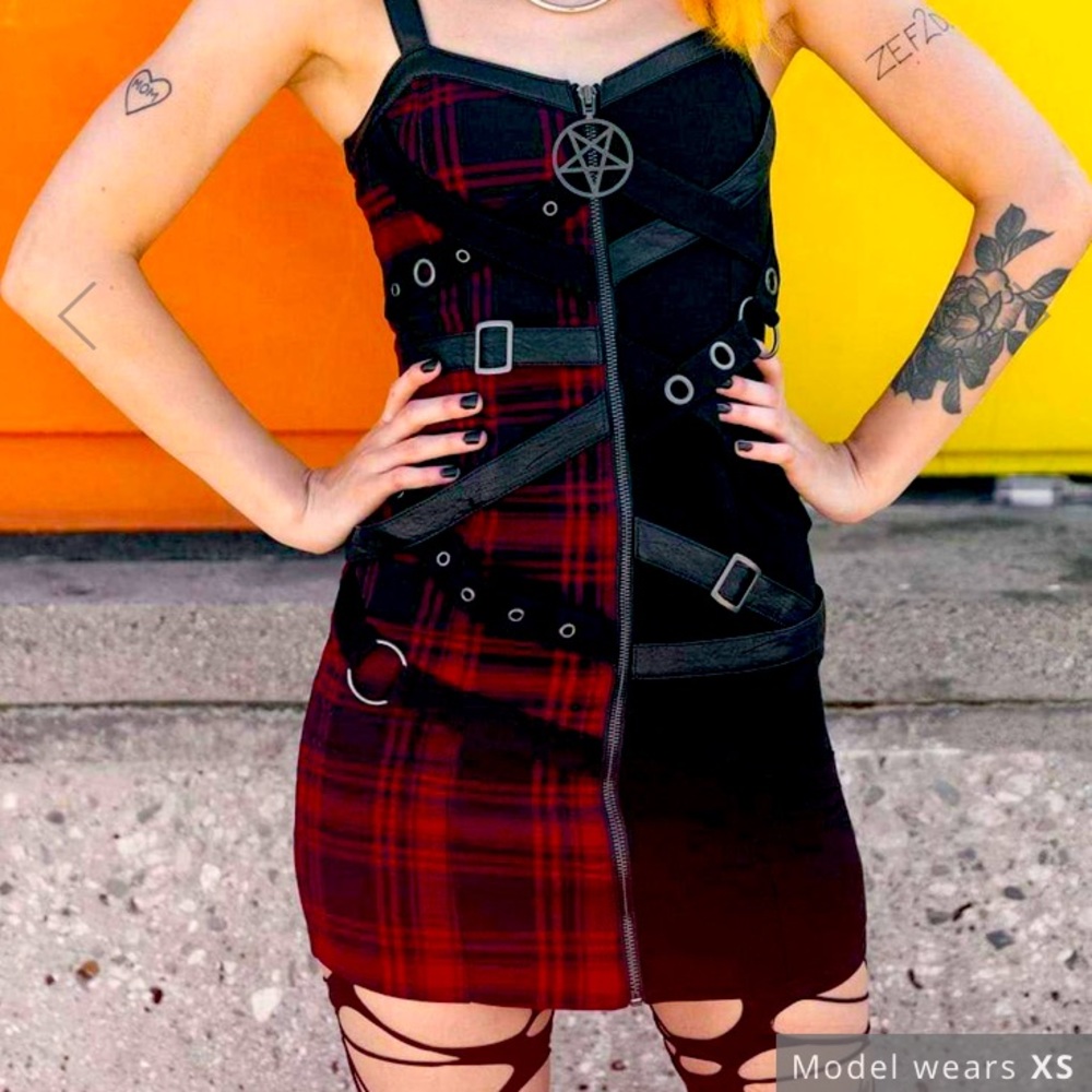 vintage bury me bondage dress